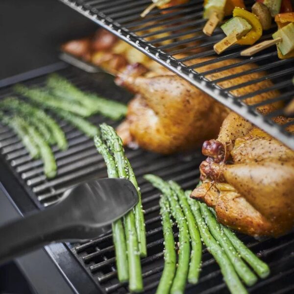 Weber SmokeFire EX6 Wood Fired Pellet Grill – Black