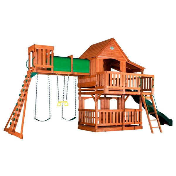 Woodridge II Wooden Swing Set