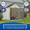 Suncast BMS8400D “4 x 8” Tremont Storage Shed