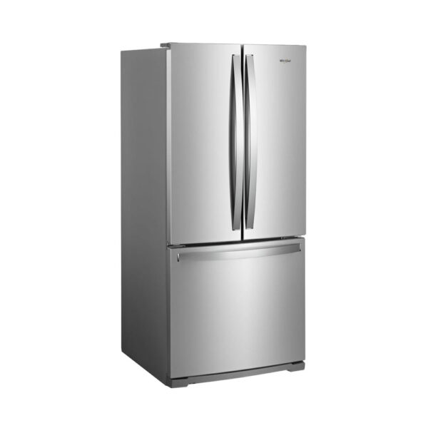 Whirlpool – 19.7 Cu. Ft. French Door Refrigerator – Stainless steel