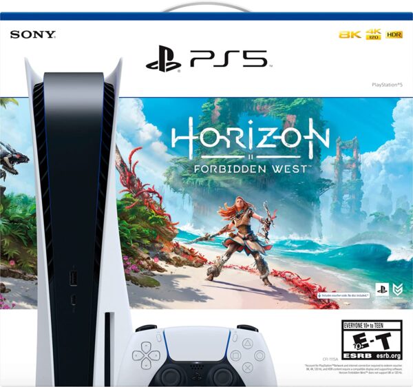 PlayStation 5 PS5 Blu-ray Horizon Forbidden West Console Bundle