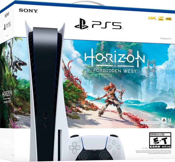 PlayStation 5 PS5 Blu-ray Horizon Forbidden West Console Bundle