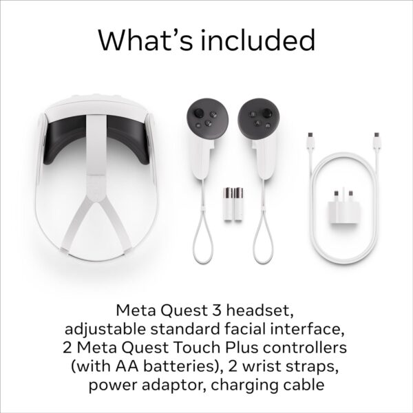 Meta Quest 3 – 512GB All-In-One Mixed Reality Headset