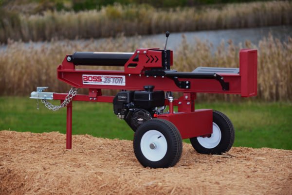 Boss Industrial 25 Ton Horizontal Vertical Gas Wood Splitter (WD25T)
