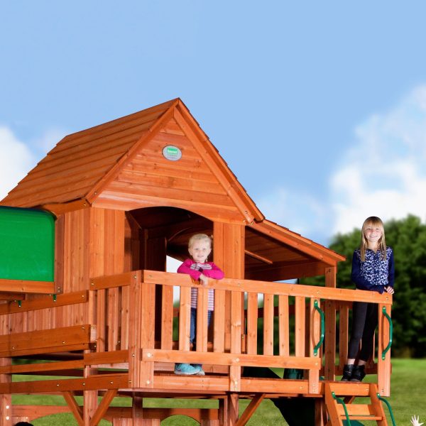 Woodridge II Wooden Swing Set