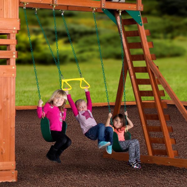 Woodridge II Wooden Swing Set