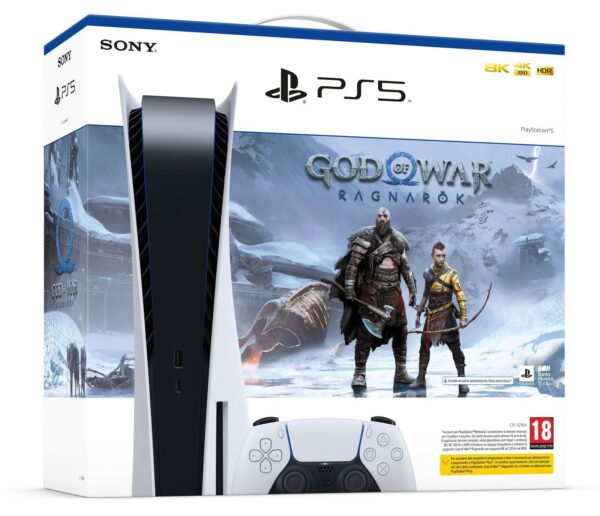 PlayStation 5 Digital Edition – God of War Ragnarök Bundle