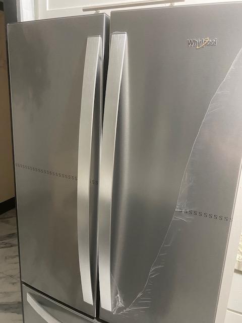 Whirlpool – 19.7 Cu. Ft. French Door Refrigerator – Stainless steel