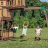 Backyard Discovery Skyfort II Cedar Swing Set/PlaySet