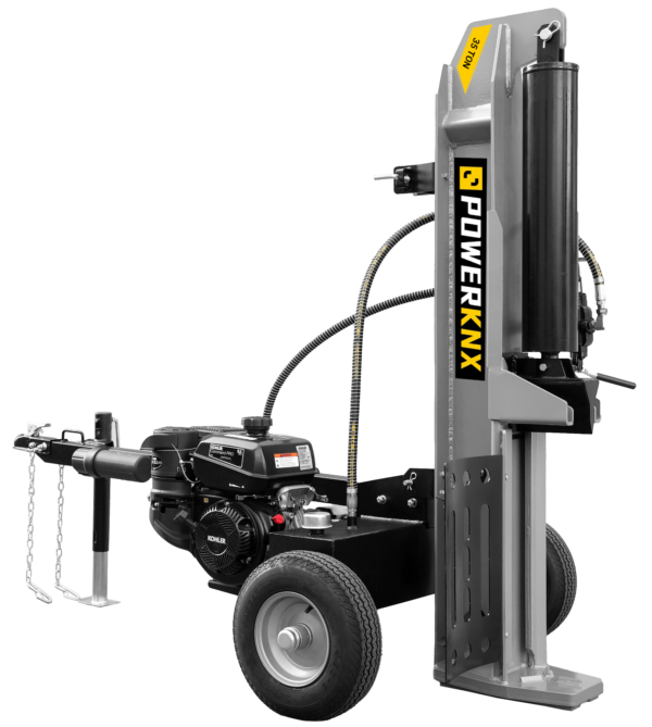 POWERKNX 35-Ton Vertical/Horizontal Gas Log Splitter (31-405)
