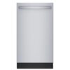Bosch 800 Series 18″ Stainless Steel Built in Dishwasher-SPX68B55UC