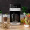 Electric Drip Coffee Maker 12 Cups Glass Housing