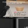 Electric Drip Coffee Maker 12 Cups Glass Housing