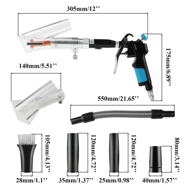 Multi-function Dry Cleaning Gun Kits